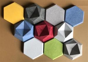 China Commercial Noise Stop Hexagonal Acoustic Panels For Wall wholesale