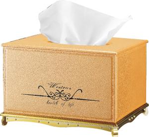 China Freestanding ABS Square Car Tissue Box Napkin Holder wholesale