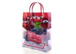 Clear Handled Gift PE Plastic Bag For Shopping Gravure Printing Custom Size