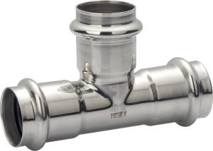 China Sanitary Pipe Stainless Steel Equal Tee Stainless Steel Press Fittings wholesale