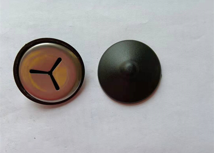 Copper Coated / Galvanized Steel Bimetallic Weld Pins With Self Locking Washer