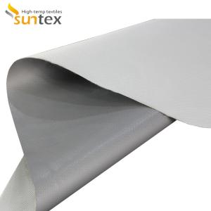 China Fire Resistant Silicone Rubber Coated Fiberglass Cloth wholesale