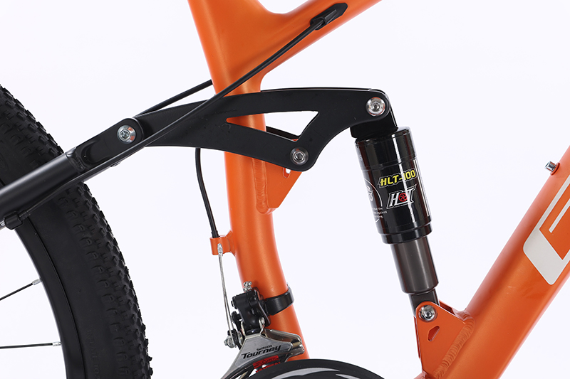 OEM Bicicletas Custom Full Suspension Mountain Bike by GOMID with SHIMANO Gear Cycle and Four Link Soft Tail Length m 172-182CM