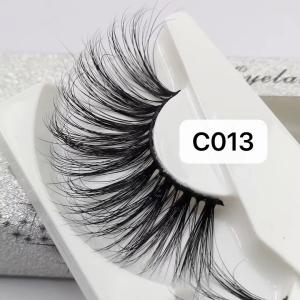 China PRIVATE LABEL 30MM OVERLENGTH MINK FALSE EYELASH wholesale