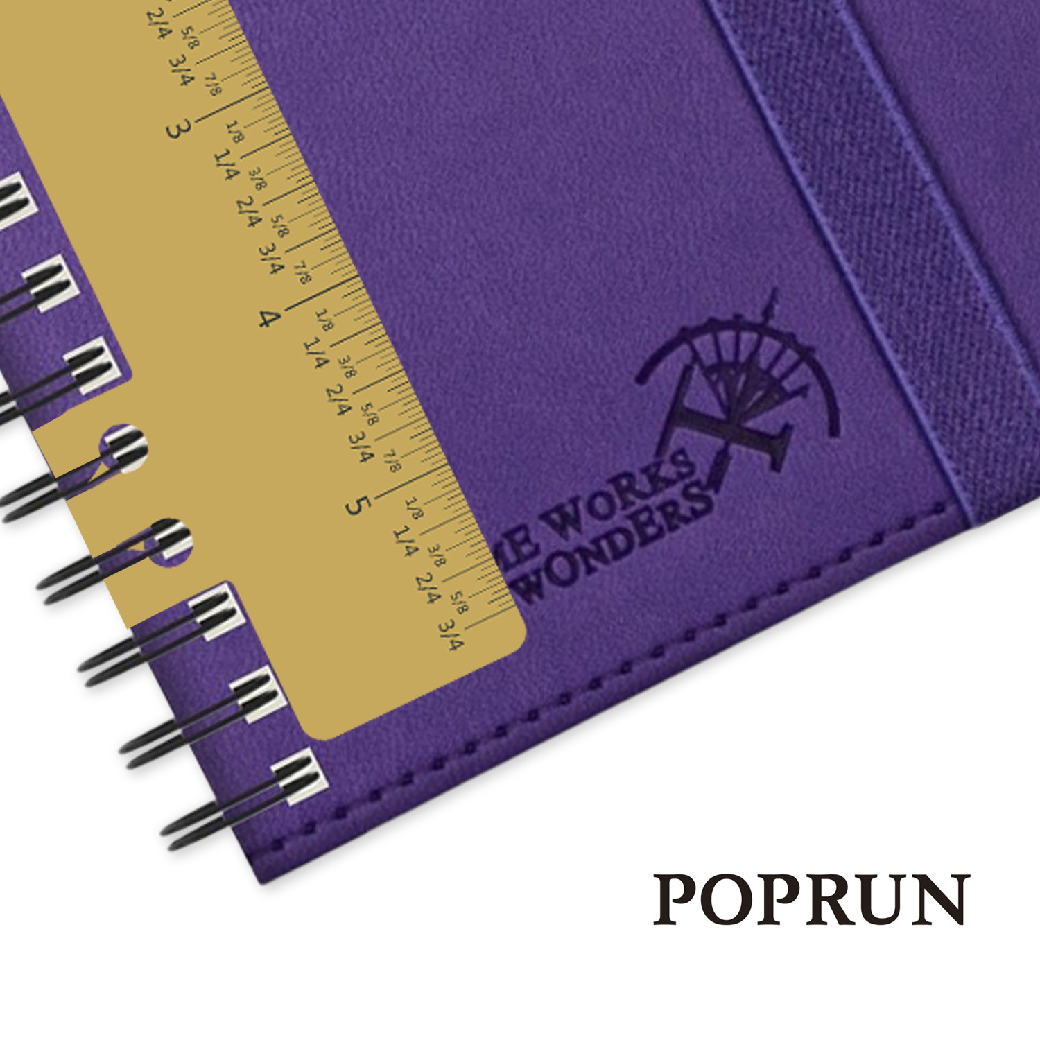 OEM ODM Small ECO Friendly Academic Planner With Plastic Ruler