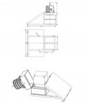 2000cd Medium Intensity 20W 15km Aviation Lamp For Tower