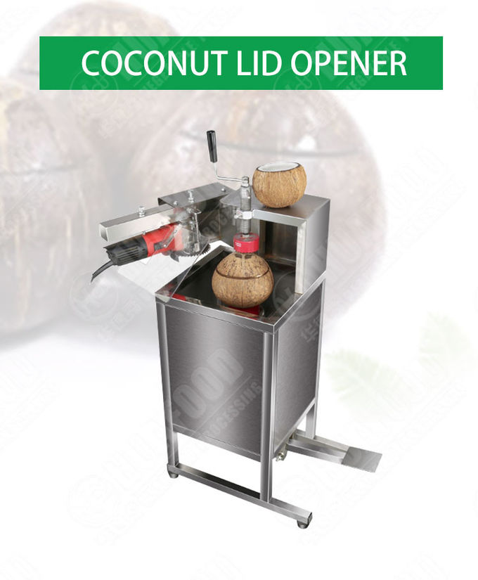 600pcs/h Electric Coconut Hole Machine Fresh Green Coconut Cutting Machine Opener