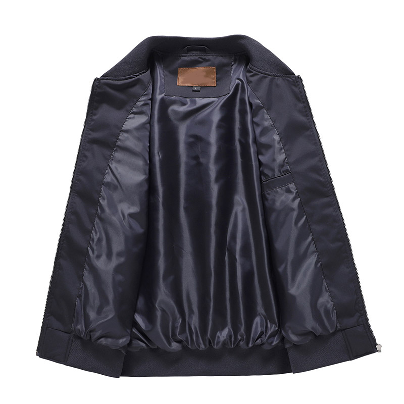 Oem Factory Manufacturer Custom Logo Windbreaker Spring Fall Full Zip Outwear Casual Thin Coat