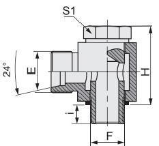 Hydraulic Bite-Type Tube Fitting Metric Banjo Fitting Eaton Hydraulic Hose Fitting 24 Degree Cone Seal Sleev 1ci 1di