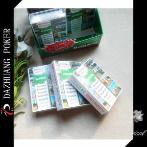 China BULGARIA PLAYING CARDS WITH 52 WONDERFUL VIEWS wholesale
