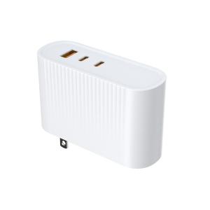 China Anti Fire FCC DOE VI Triple Port 65W GaN Charger TBC wholesale