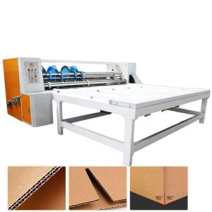 China Semi Automatic Corrugated Slotter Machine Slitter wholesale