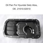 Black Easy Assembly Engine Oil Pan Prevent Leak For Hyundai KIA 2151002510