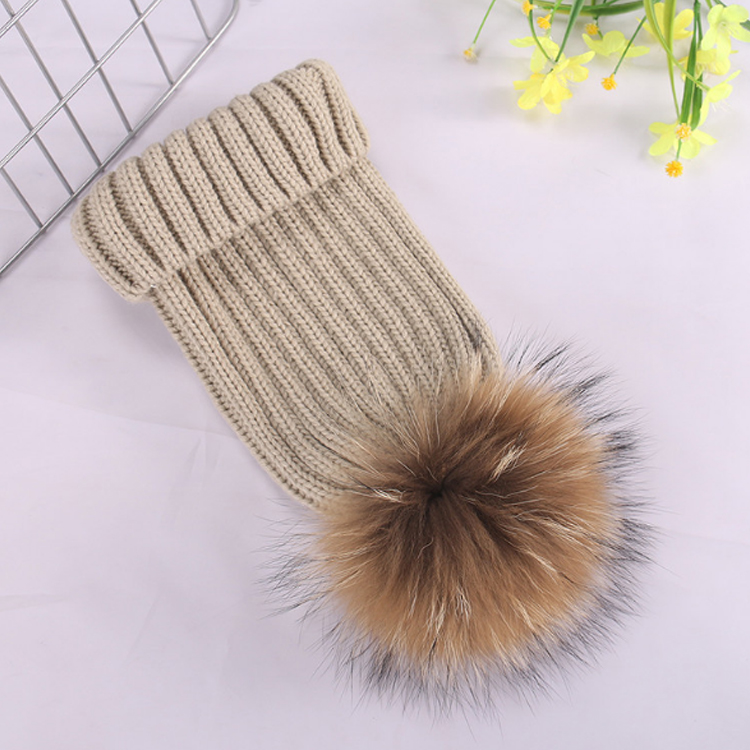 custom womans wool top hats women's winter cap knitted beanie hats