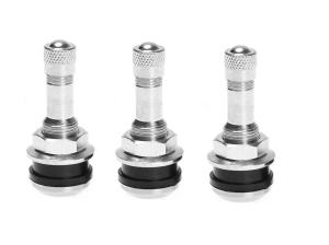 China Chrome Metal Valve Stems 1.5 MPa Max Pressure Bolt In Style For Car / Truck wholesale