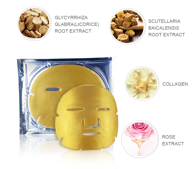 Gold Collagen Face Mask Crystal Hydrating Facial Mask