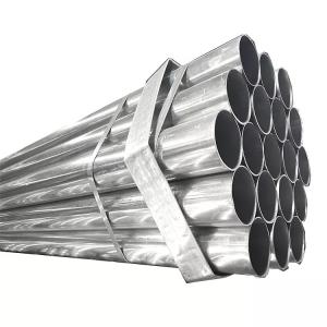 China Greenhouse ERW Galvanized Round Tube 0.5mm wholesale