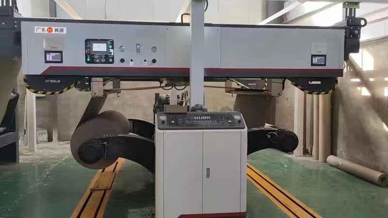 Automatic Roll Paper Splicer with 380V Corrugated Splicer Machine and Auto Tension Control