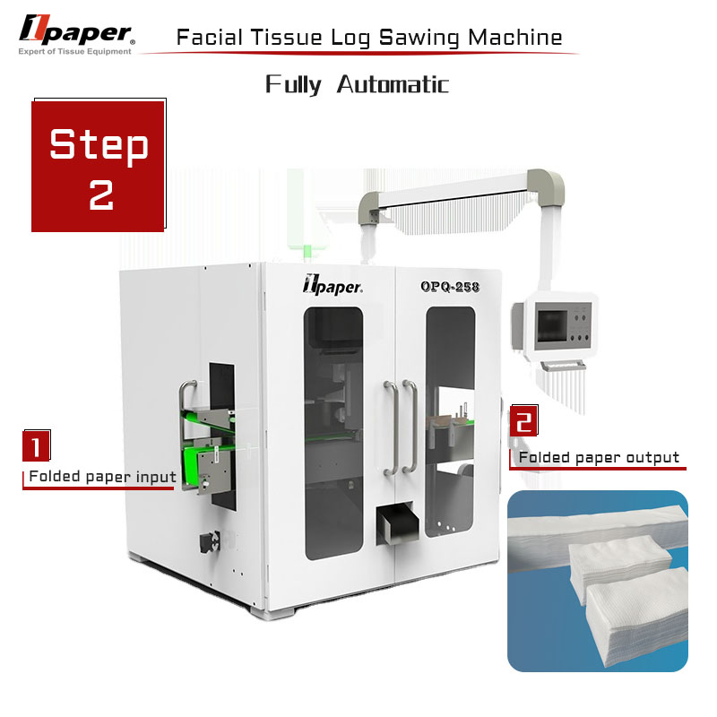 Service Commitment Tissue Paper Folding Machine for Printing and Embossing Napkins