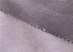 Stretchy Microsuede Polyester Fabric For Upholstery Lady Garments