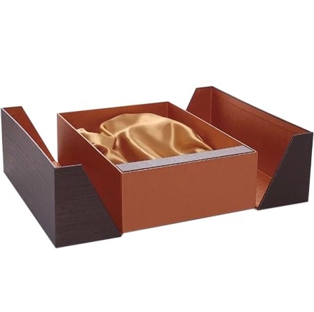 Magnet Cardboard Packaging Box Double Door Box For Wine Collection