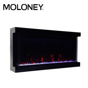 China 70inch 1800mm Multi Sided Electric Fireplace Three Levels Brightness wholesale