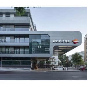 China 3D Curved Glass Curtain Wall Metal Aluminium Building Facade Waterproof wholesale