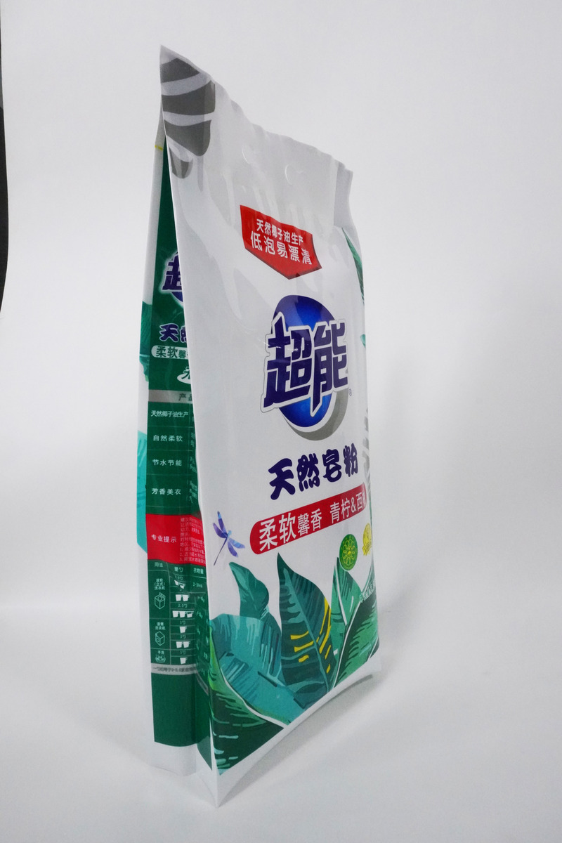 Safety Detergent Washing Powder Plastic Packing Bag Flexo Printing