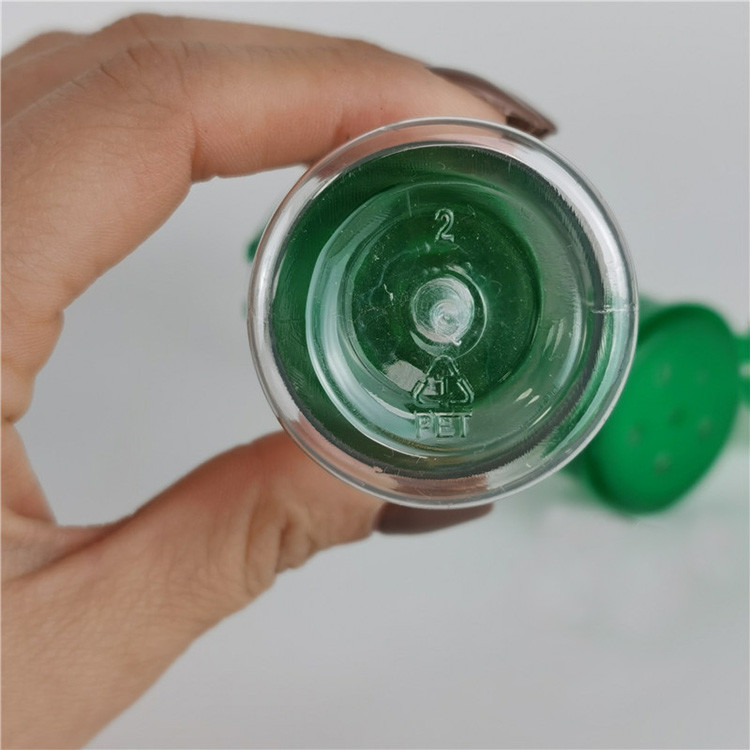 Plastic PET Spice Pepper Powder Container Seasoning Bottle Round Shaped 100g