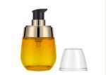 Custom Leakproof 30ml Yellow Cosmetic Pump Bottle Lotion Packaging