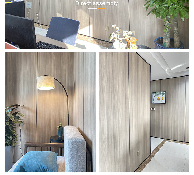 Hotel Decoration Modern Bamboo Charcoal Wood Veneer Paneling 5mm 8mm