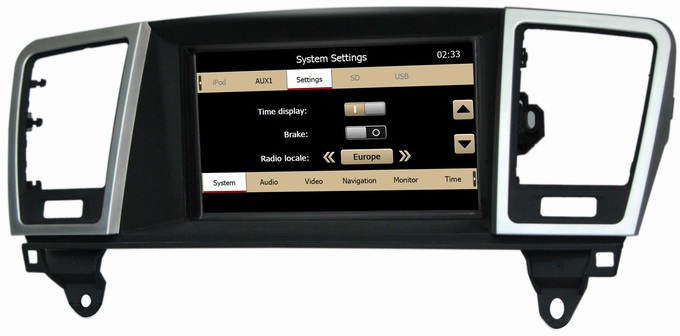 Car Stereo Multimedia for Mercedes Benz ML GL with gps navigation iPod RDS OCB-8501