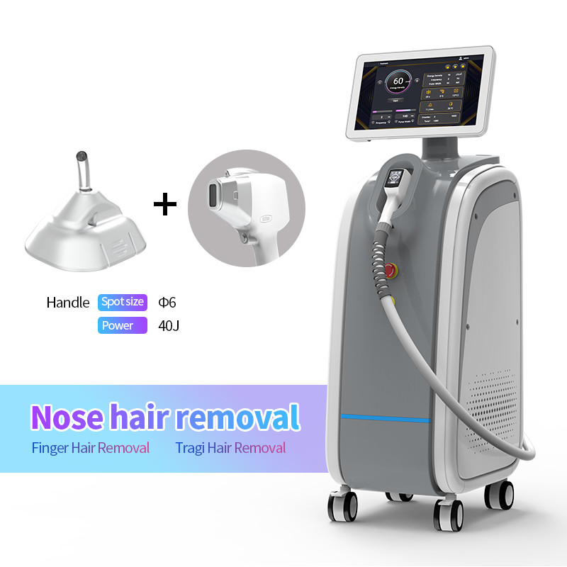 808 nm Permanent Diode Laser Hair Removal Machine Spot Size Changeable Salon use Pain Free