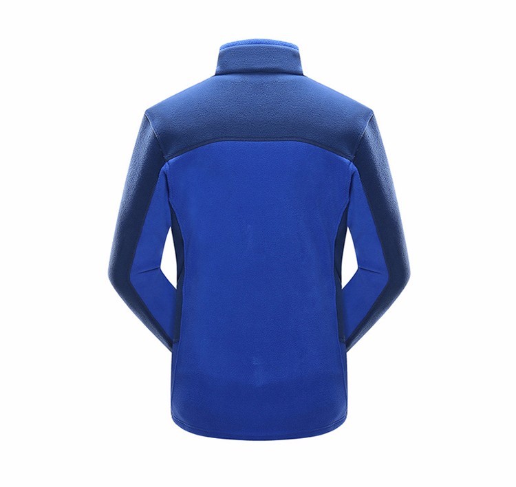 100% cotton China Factory Contrast Color Fleece Warm Jackets Women and Men 2017 Winter (size:M-5xl)