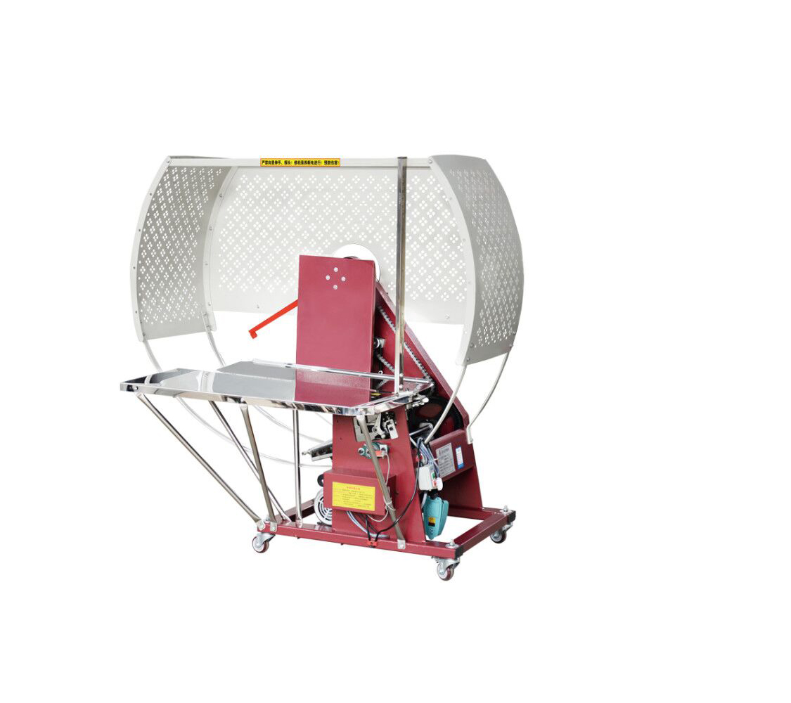 Vertical Fully Automatic Pallet Strapping Machine 3770*670*1450mm 4KW Power