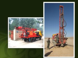 China Truck mounted drilling rig in desert TST-150 wholesale