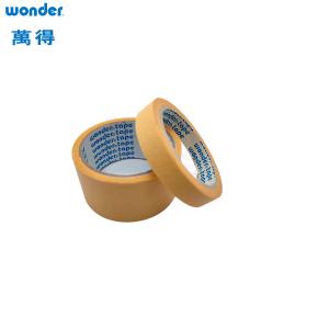 China High Temperature Adhesive Masking Tape 15M Length Crepe Paper Material wholesale