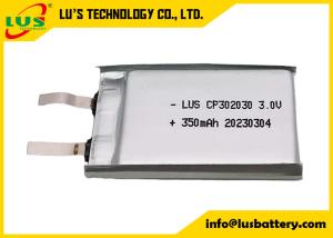 China CP302030 Thin LiMnO2 Battery Replacement 3v Lithium Ion Cell wholesale