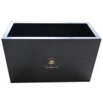 ISO9001 Large Galvanized Steel Garden Metal Flower Pots