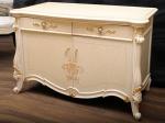 Double Doors Painted Wooden Cabinets Antique Storage Locker For Home Living Room