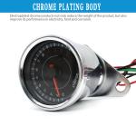 ROHS 9.7mm Waterproof LED Digital Odometer Motorcycle Universal