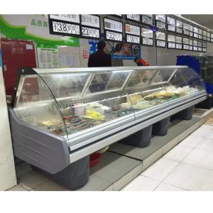 China Panasonic Comprssor Front Open 150L Deli Display Fridge wholesale