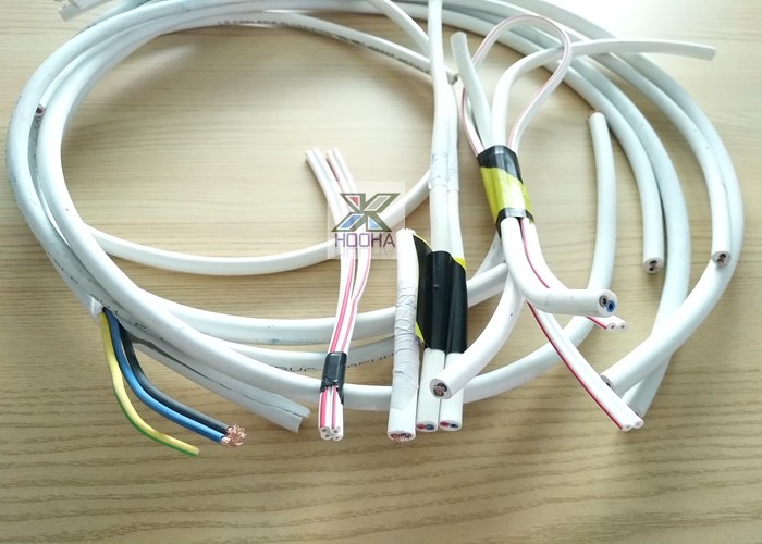 1-4 Cores Cable Manufacturing Equipment / Seven Strand Jacketed Wire Maker Machine