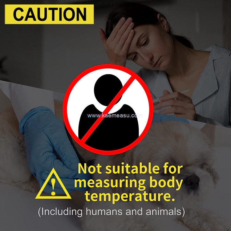Kaemeasu OEM ODM Infrared Thermometer Gun Color Display Infrared Heat Gun