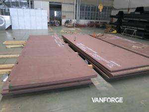 China S355K2W Structural Hot Rolled Steel Plate , Hr Steel Plate Smooth Surface wholesale
