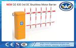 Traffic Light Hall Limit Car Park Entrance Barrier 24V DC Motor Speed Adjustale