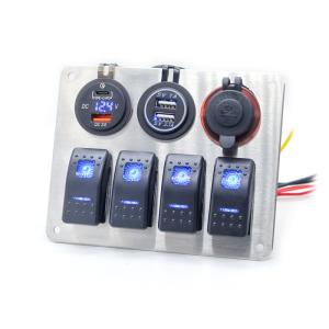 China IP65 Universal Rocker Switch Panel wholesale
