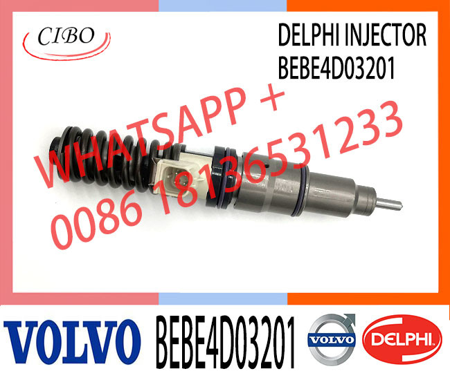 injector common rail injector 3801403 BEBE4D03201 For VOL D12 3150 diesel fuel injector BEBE4D03001