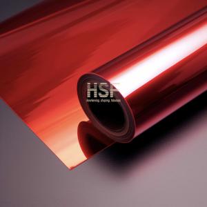 China SGS Translucent Red PET Release Film Winding Length 12000 Meters wholesale