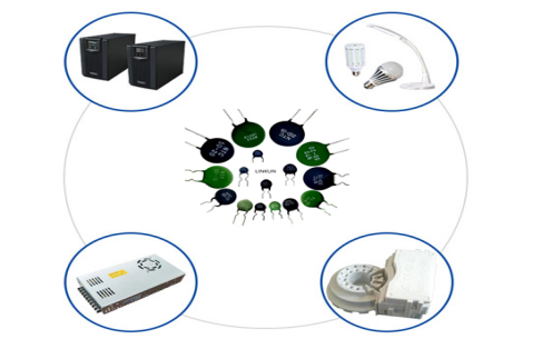 MF73T 0.7/12 0.7 Ohm 12A 25mm High Power NTC Thermistor For High Power Electronic Energy Saving Lamps